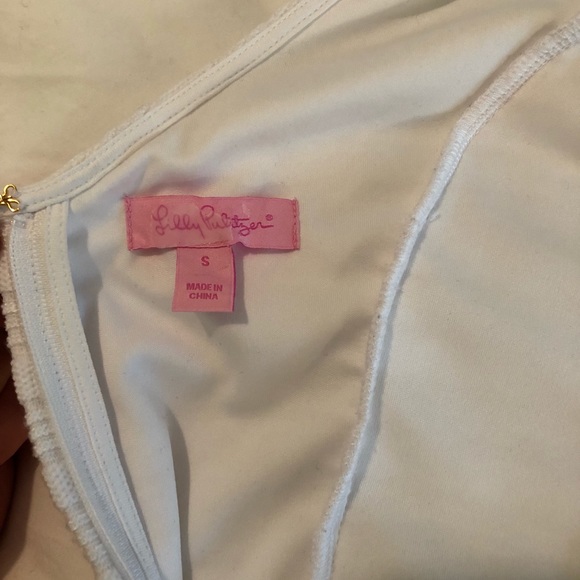 Lilly Pulitzer White Dress Size Small - Picture 2 of 2